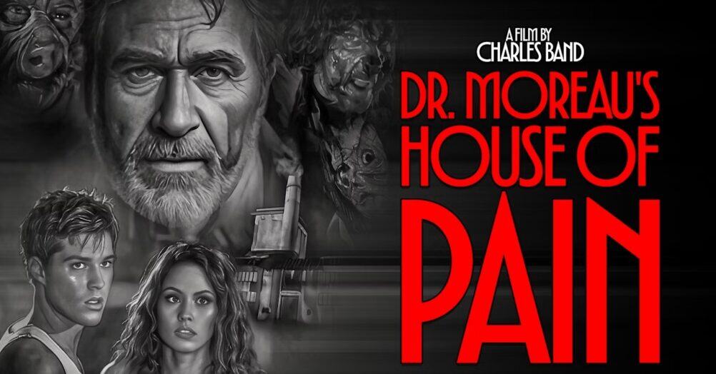 Full Moon has released a black & white / noir version of their 2004 film Dr. Moreau's House of Pain, directed by Charles Band