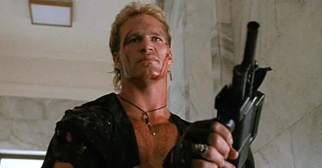 Kino Lorber is planning a 4K release of the 1991 action classic Stone Cold, starring Brian Bosworth, Lance Henriksen, and William Forsythe