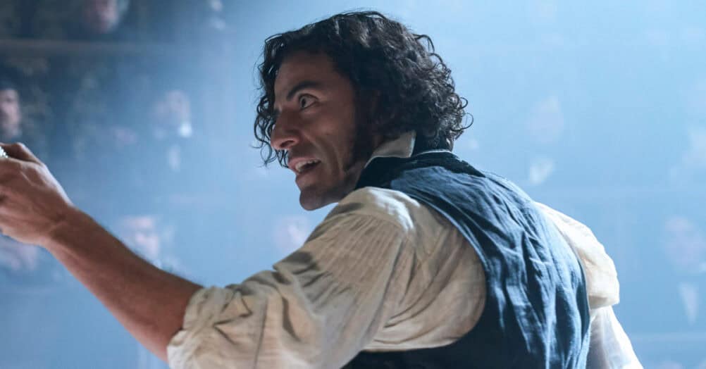 A clip from Guillermo del Toro's Frankenstein shows the moment when the doctor brings his creature to life