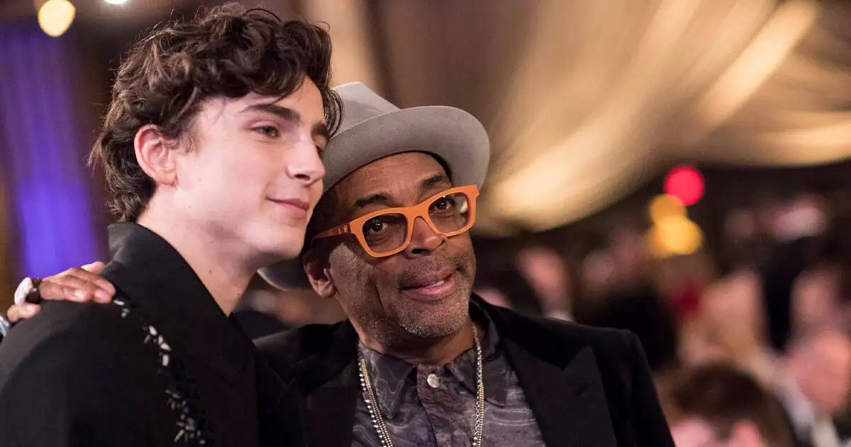 spike lee, timothee chalamet