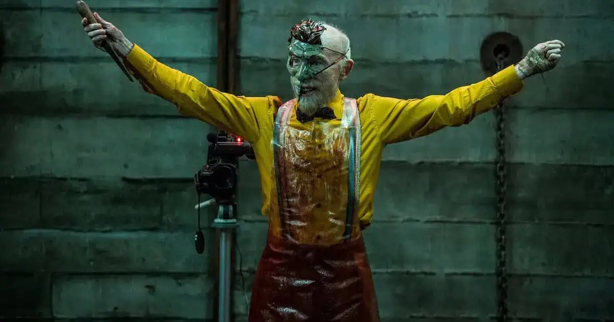 The Jackie Earle Haley horror film Your Host is set to premiere at FrightFest, and a trailer has made its way online