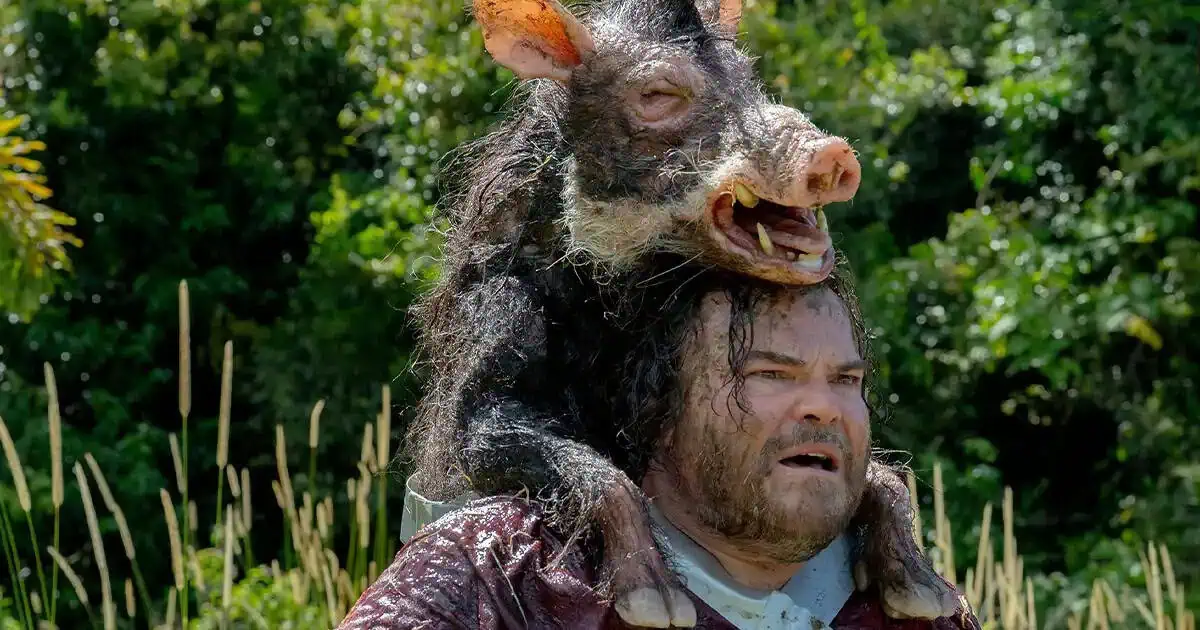 The first images from Tom Gormican's Anaconda reboot feature Jack Black, Paul Rudd, Steve Zahn, and Thandiwe Newton