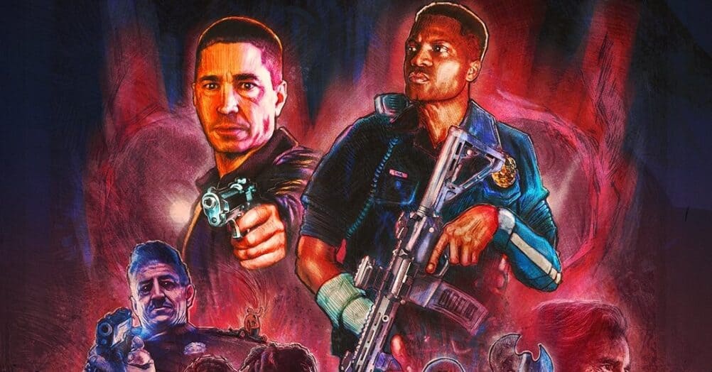 A poster has been unveiled for the vampire horror film Night Patrol, starring Jermaine Fowler, Justin Long, and Dermot Mulroney