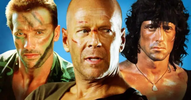 Who are the greatest action movie stars of all time? See where Stallone, Eastwood, Arnold, Bruce, and more rank
