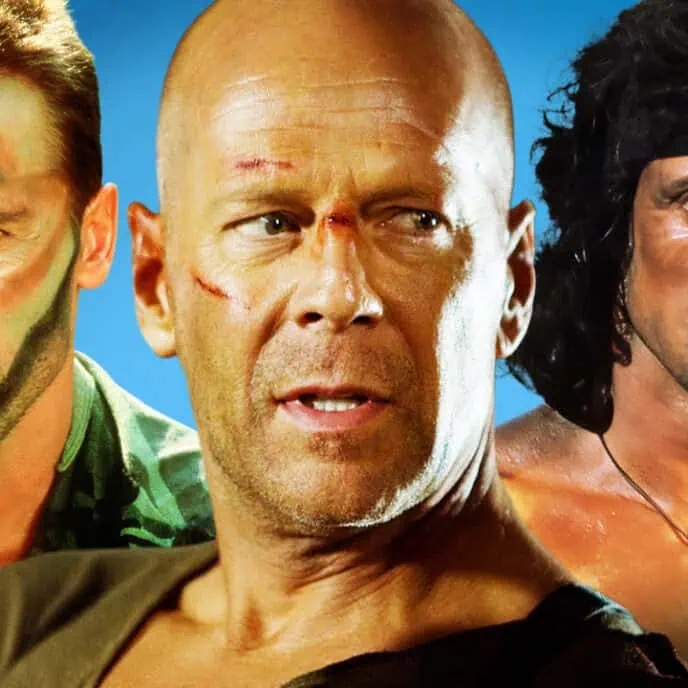 Who are the greatest action movie stars of all time? See where Stallone, Eastwood, Arnold, Bruce, and more rank
