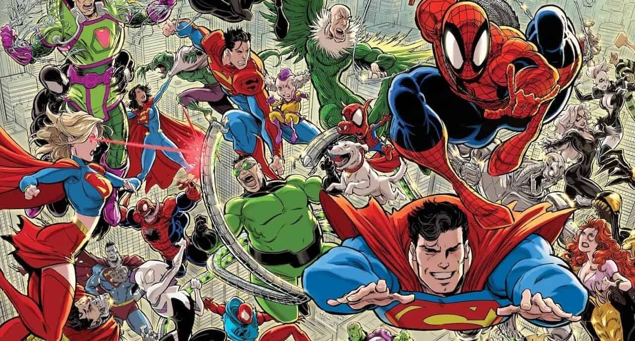 50 years after the characters first met, Marvel Comics and DC Comics are bring Spider-Man and Superman back together