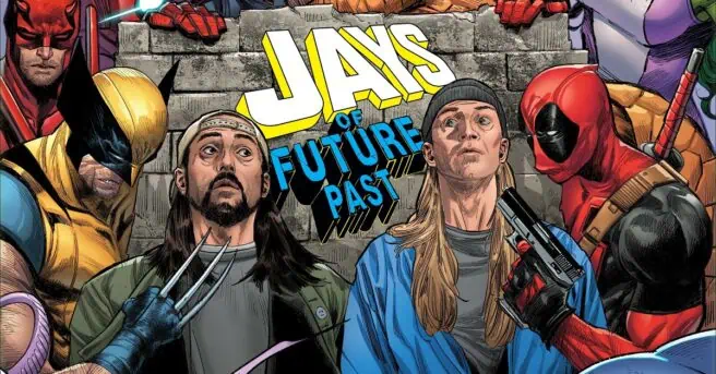 Jay & Silent Bob slip into the Marvel universe in Kevin Smith's upcoming one-shot comic book Jays of Future Past