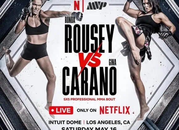 Retired MMA fighters Gina Carano and Ronda Rousey are stepping back into the ring to fight each other for a live event on Netflix