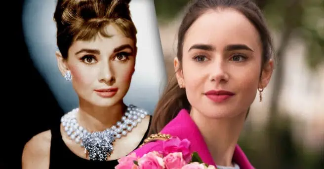 Lily Collins, Audrey Hepburn movie