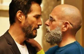 Outcome, first-look images, Jonah Hill, Keanu Reeves