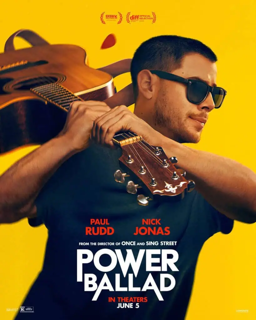 Power Ballad, Nick Jonas, comedy