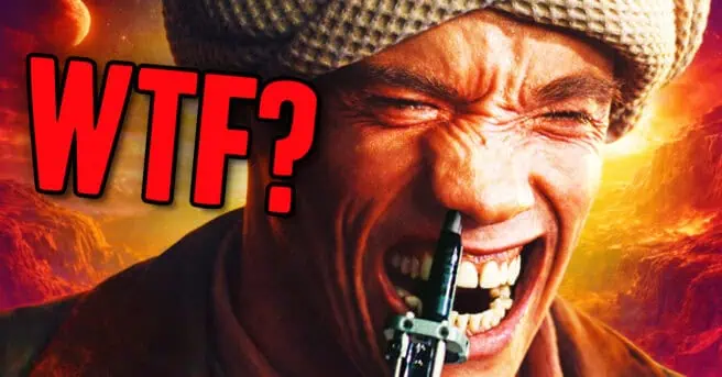 How Total Recall survived bankruptcy, production chaos, and injuries to become one of the most unforgettable sci-fi action films