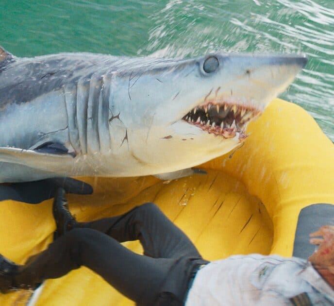 A clip from director Renny Harlin's upcoming thriller Deep Water shows the beginning of a shark attack sequence