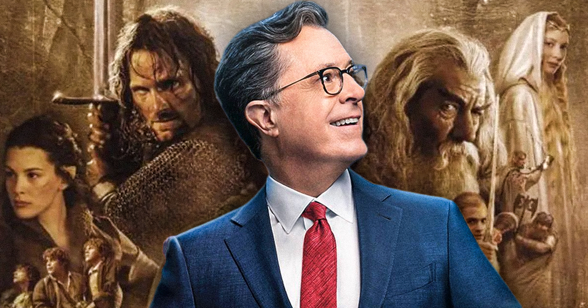 lord of the rings, stephen colbert