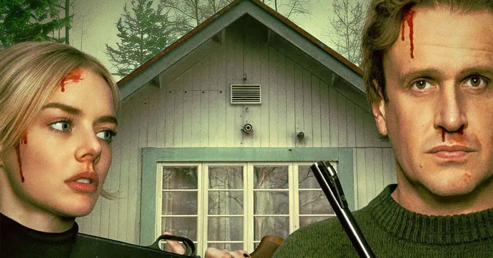 A new trailer has been unveiled for the dark action comedy Over Your Dead Body, which stars Samara Weaving and Jason Segel