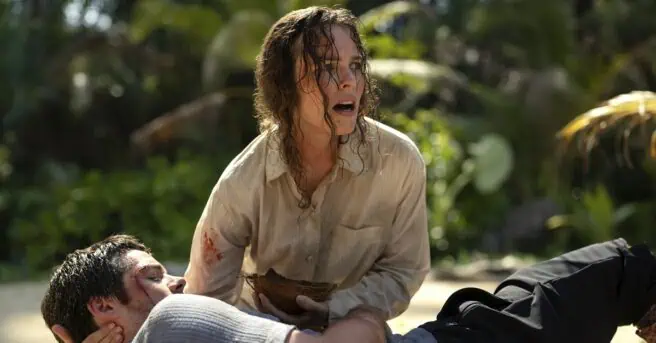 We have an EXCLUSIVE extended scene clip from director Sam Raimi's Send Help, which is coming to digital this week