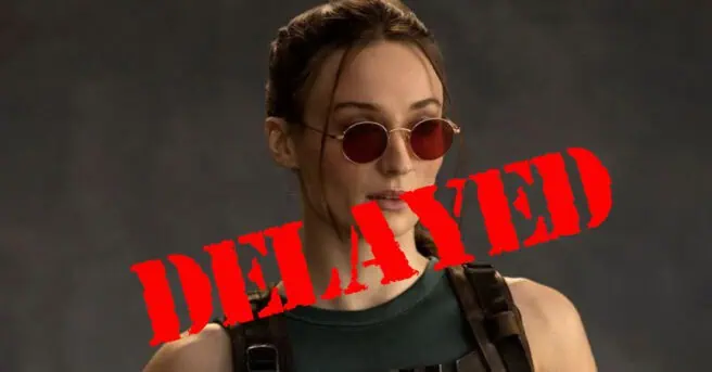 tomb raider, delay, sophie turner