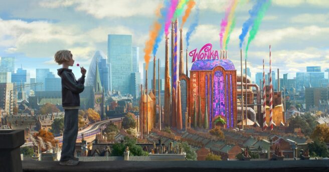 Netflix has unveiled the first image from the Roald Dahl-inspired animated feature Charlie vs. the Chocolate Factory