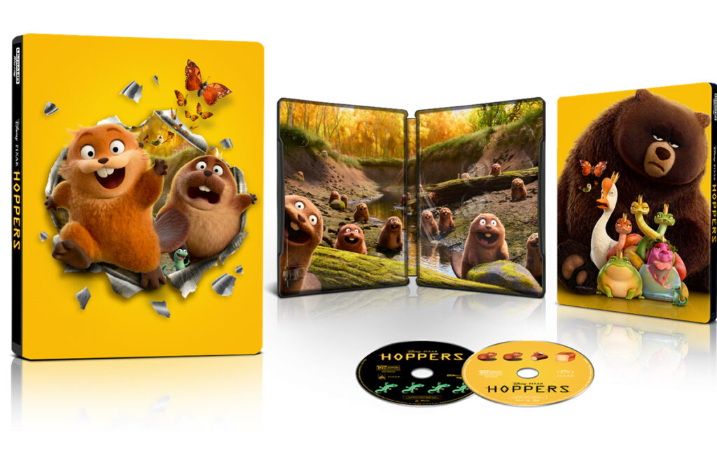 Hoppers, Steelbook, Pixar, Disney
