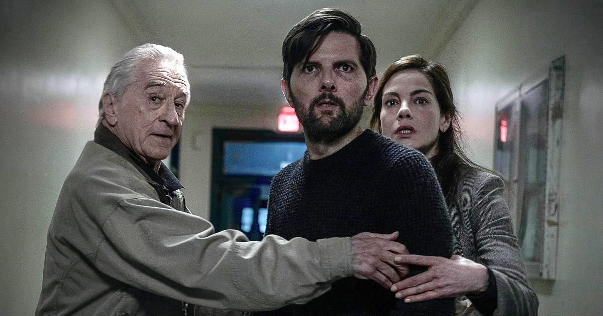 Netflix unveils the first images of Michelle Monaghan, Adam Scott, and Robert De Niro in serial killer thriller The Whisper Man