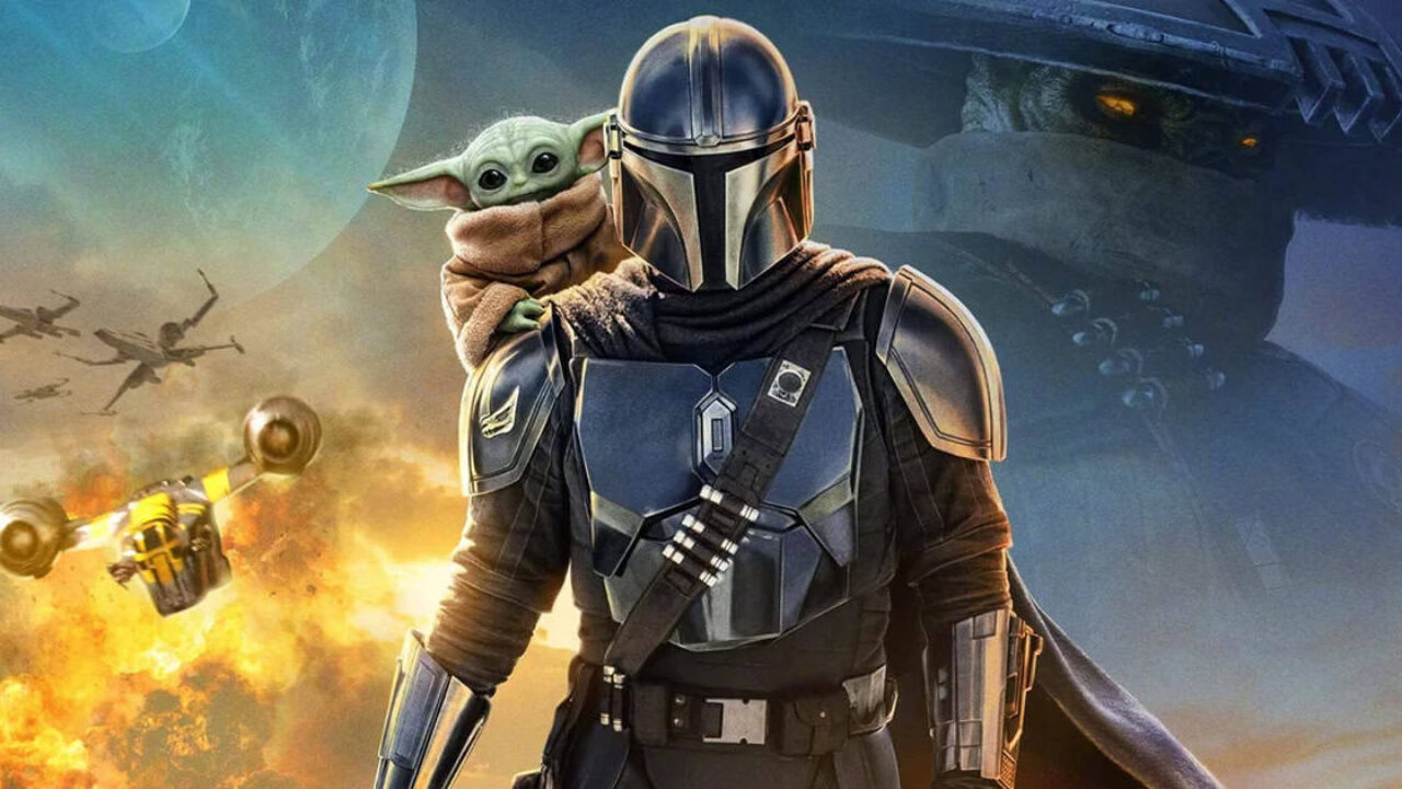 Funko Something Wild! – Juego De Cartas De Star Wars The Mandalorian, Con Grogu Y El Mandaloriano, Edición En DE/ES/IT