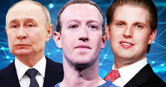 Bitcoin movie, Mark Zuckerberg, Vladimir Putin, Eric Trump