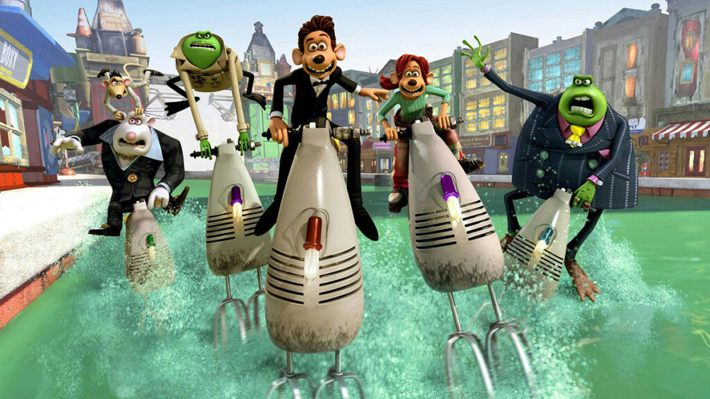 Flushed Away, Aardman Animation, animation