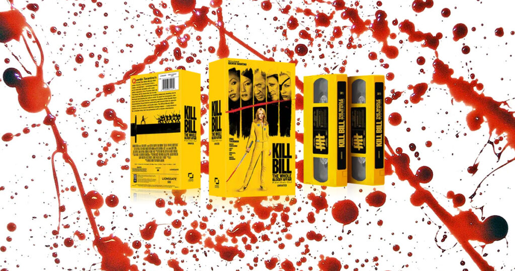 Kill Bill: The Whole Bloody Affair, VHS, Lionsgate