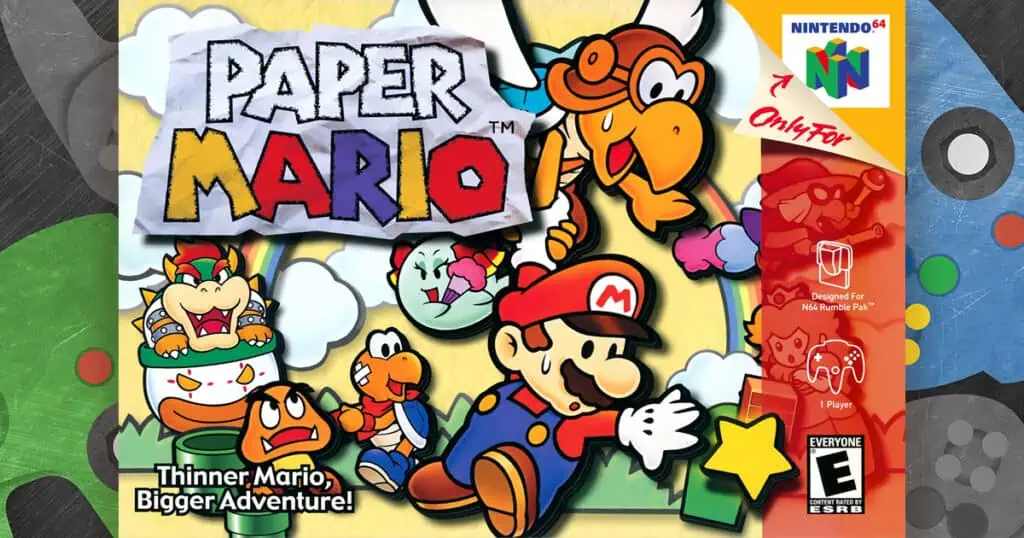 Nintendo 64, N64, Paper Mario
