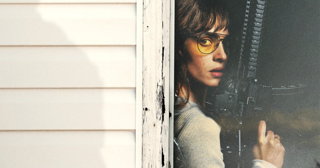 The trailer for Adam Wingard's Onslaught is attached to Backrooms in theatres, and now the trailer has made its way online