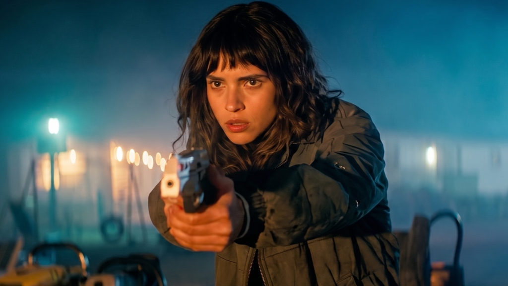 Onslaught has released a new trailer, previewing the A24 action horror starring Adria Arjona, Dan Stevens, Michael Biehn, and Rebecca Hall