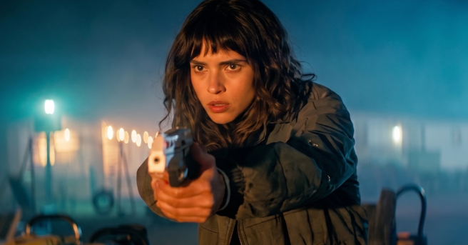 The trailer for Adam Wingard's Onslaught is attached to Backrooms in theatres, and now the trailer has made its way online