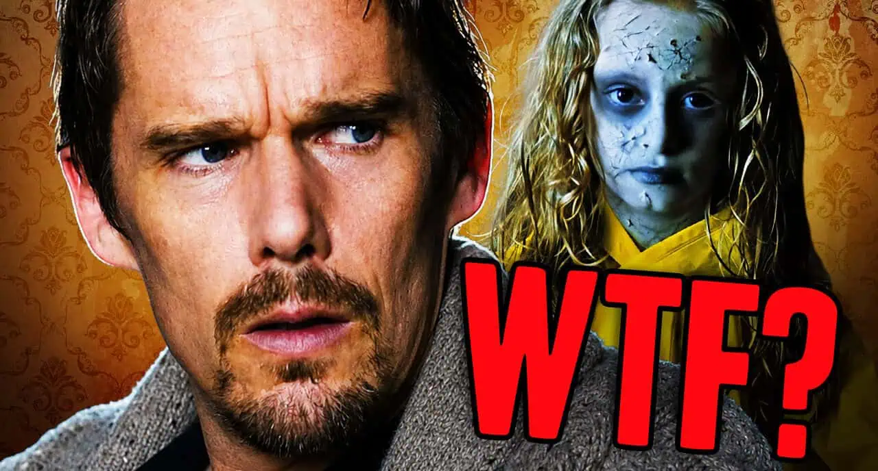 Explore the making of Sinister, including Ethan Hawke's casting, the creation of Bughuul, and the disturbing Super 8 films