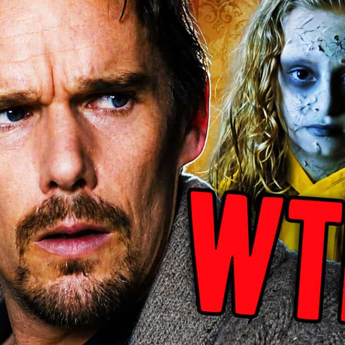 Explore the making of Sinister, including Ethan Hawke's casting, the creation of Bughuul, and the disturbing Super 8 films