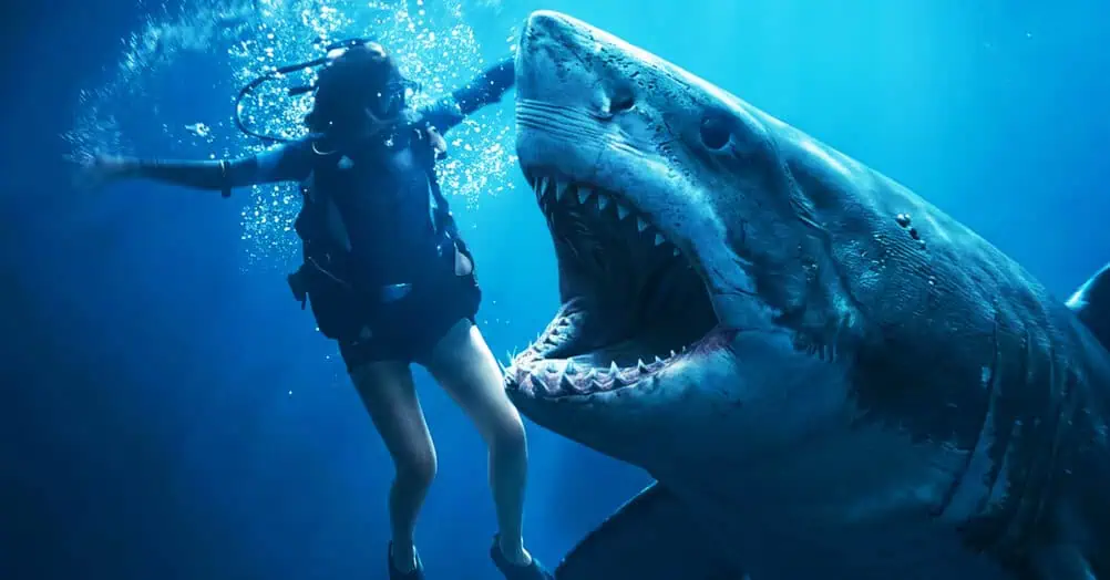 Above & Below trailer, shark attack movie