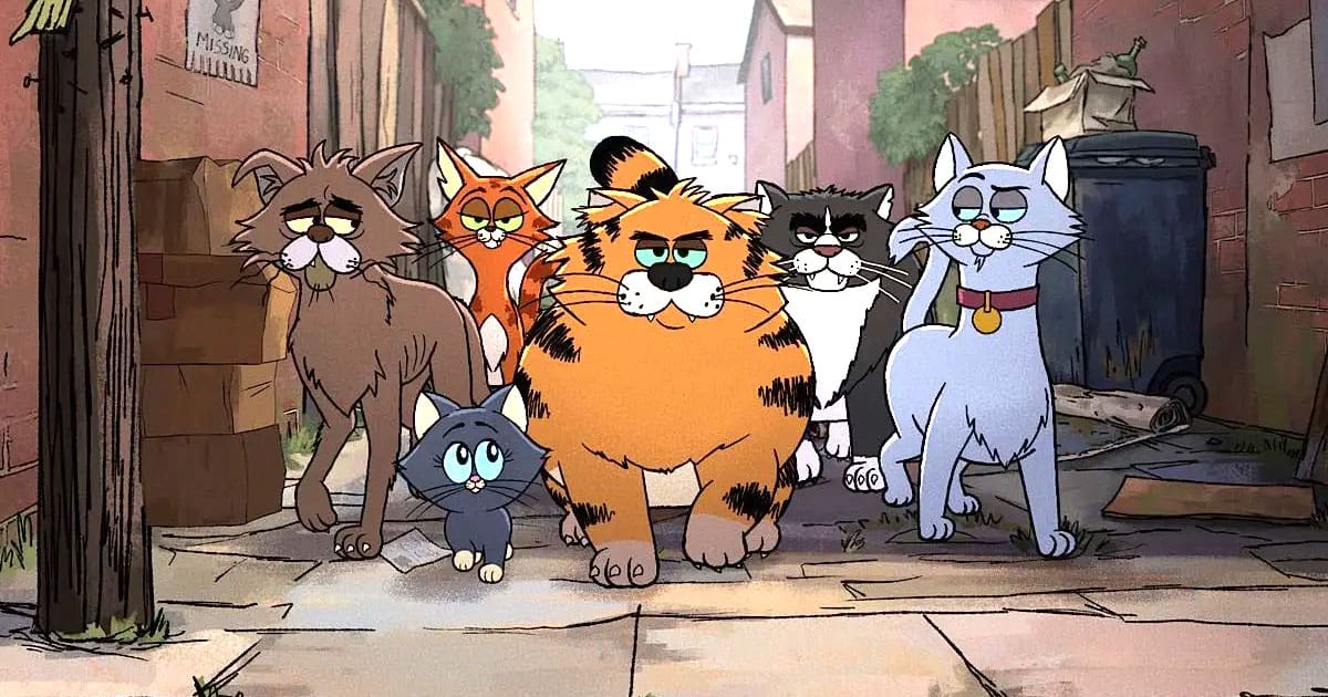 Alley Cats TV Review: Ricky Gervais’s animated cat comedy is an outrageously foul look at mortality and found family dynamics