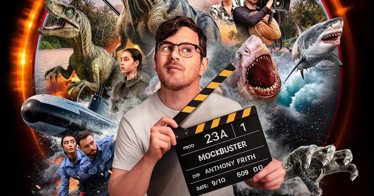 Mockbuster follows filmmaker Anthony Frith as he races to direct an ambitious Asylum movie in just six days. Read our review!