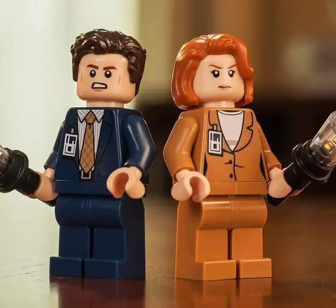 LEGO reveals its new 1,478-piece The X-Files set featuring Mulder, Scully, a UFO, aliens and iconic details from the hit series