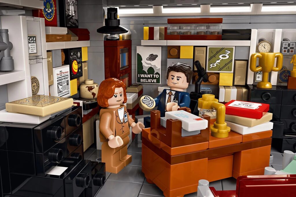 the x-files lego