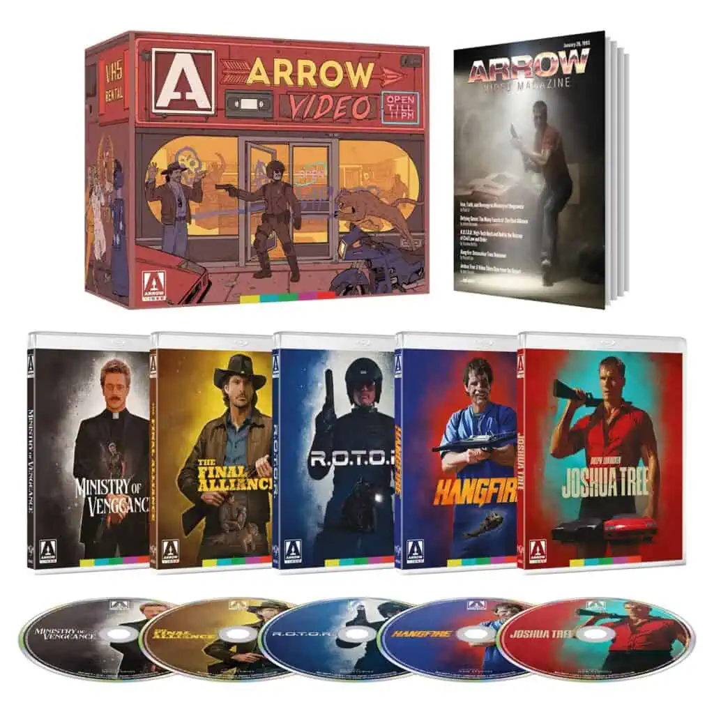 Arrow Video revives Joshua Tree, R.O.T.O.R., and more cult action favorites in new Blu-ray collection