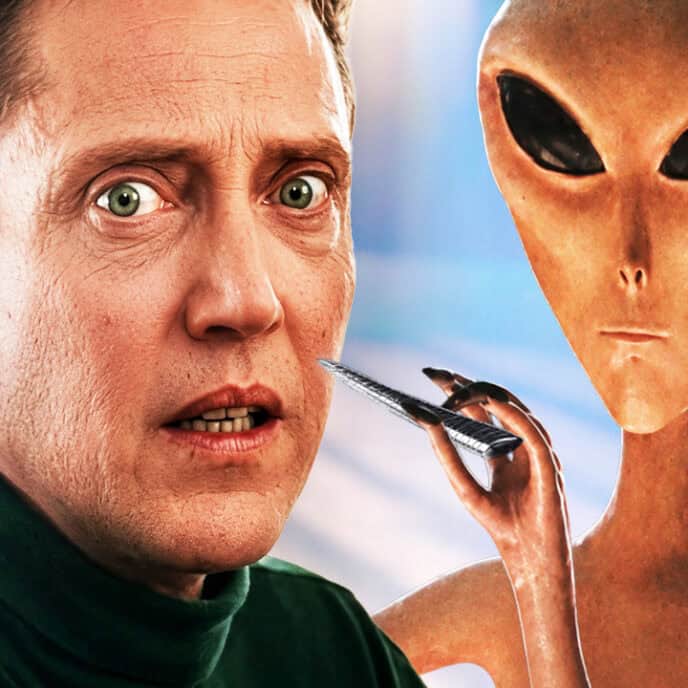 Christopher Walken stars in 1989's Communion, the bizarre alien abduction movie based on Whitley Strieber's purported true story