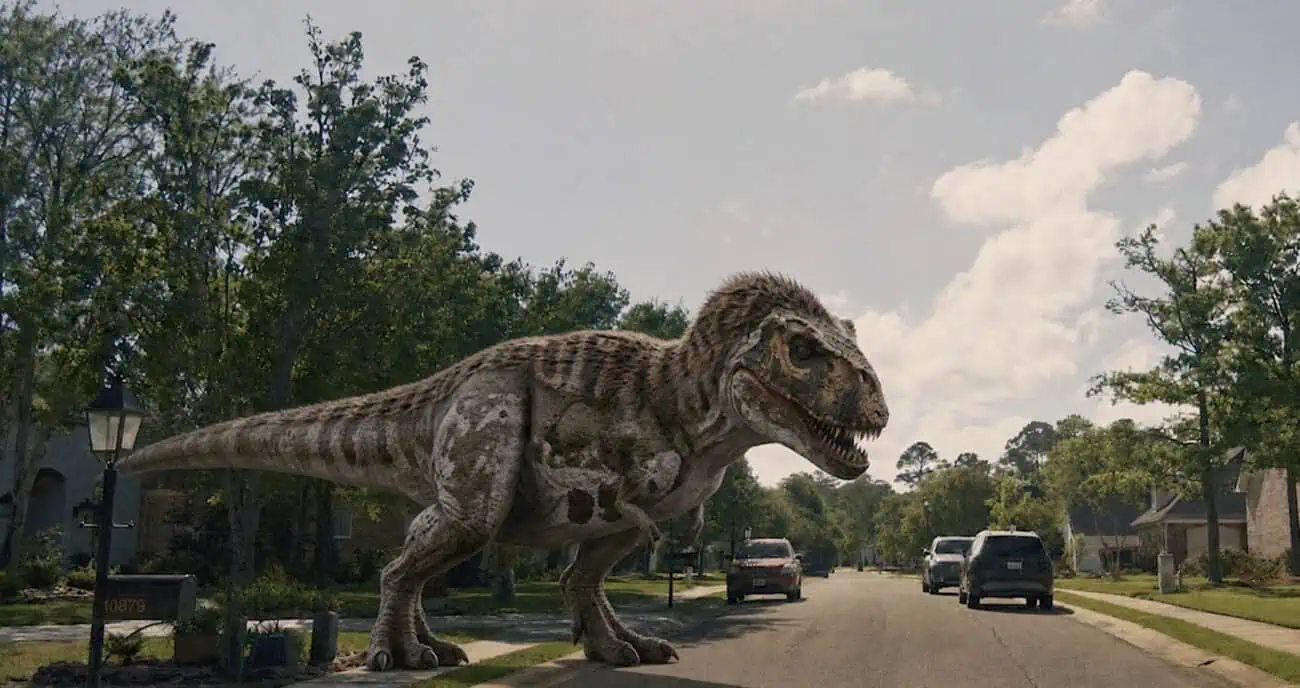 The Asylum has released Jurassic Rampage, a new mockbuster about a family fighting to survive when dinosaurs invade their neighborhood