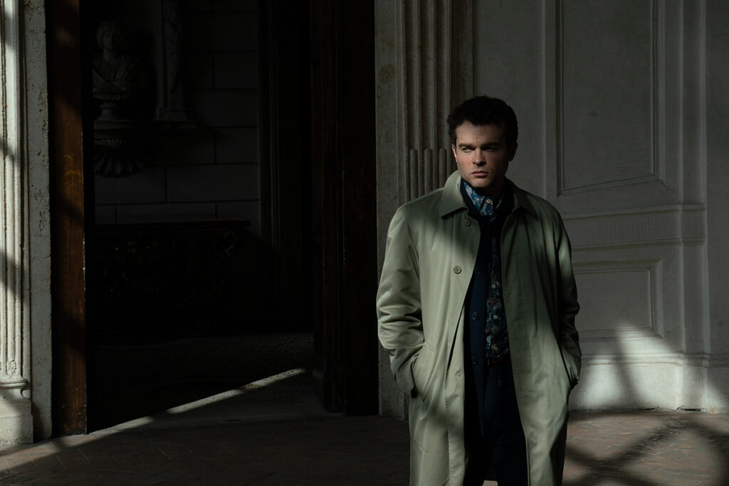 A Talent for Murder, Alden Ehrenreich