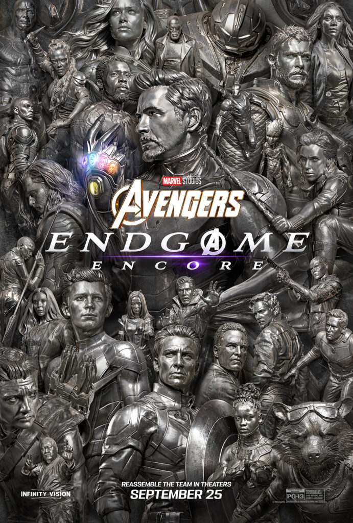 Avengers Endgame: Encore, poster, Marvel Studios