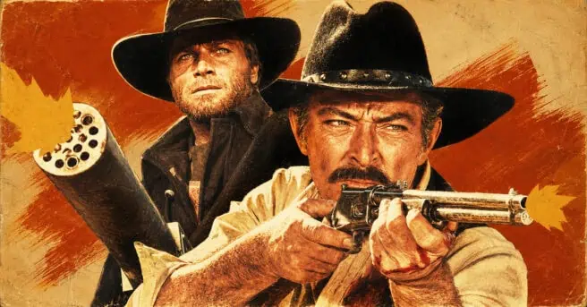 great spaghetti westerns, Franco Nero, Lee Van Cleef