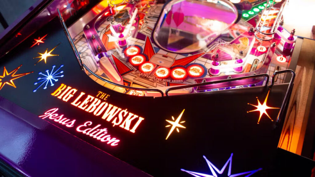 Dutch Pinball, The Big Lebowski, Jesus Edition, table