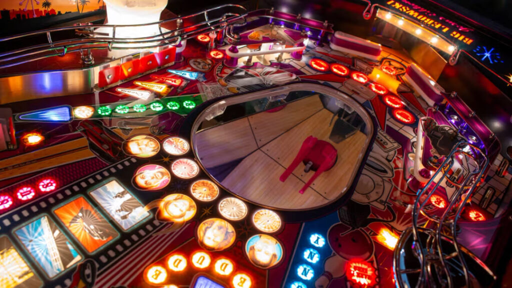 Dutch Pinball, The Big Lebowski, Jesus Edition, bowling alley