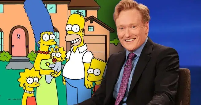 conan o'brien, the simpsons