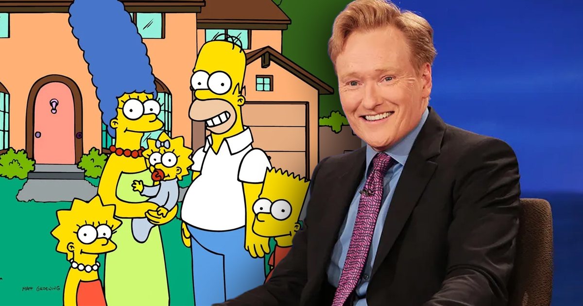 conan o'brien, the simpsons