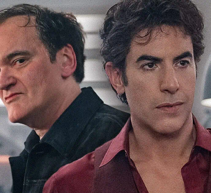 sacha baron cohen, quentin tarantino